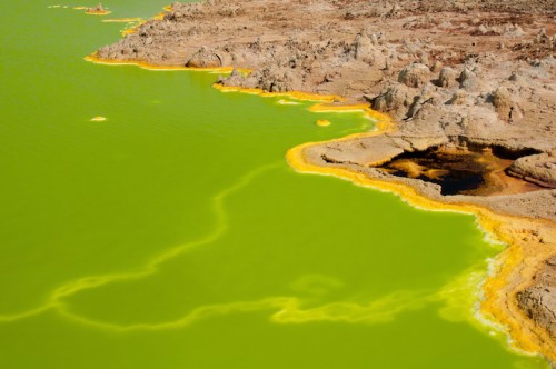 Green Water at Danakil / Dallol