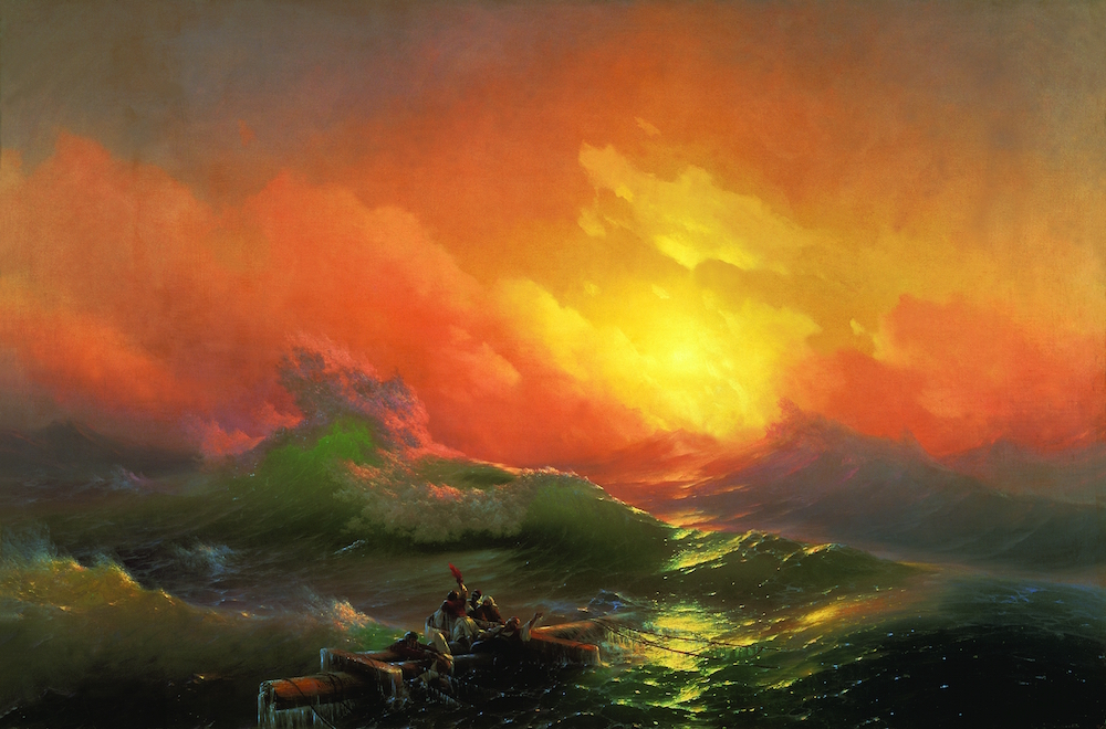 Aivazovski Ce Maitre De La Peinture Romantique Capable De Dessiner La Mer Comme Personne